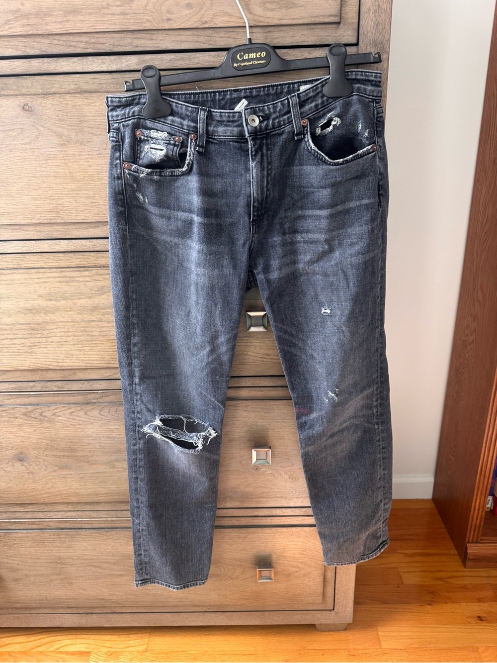 rag and bone low rise boyfriend jeans